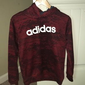RED ADIDAS HOODIE *cheap*